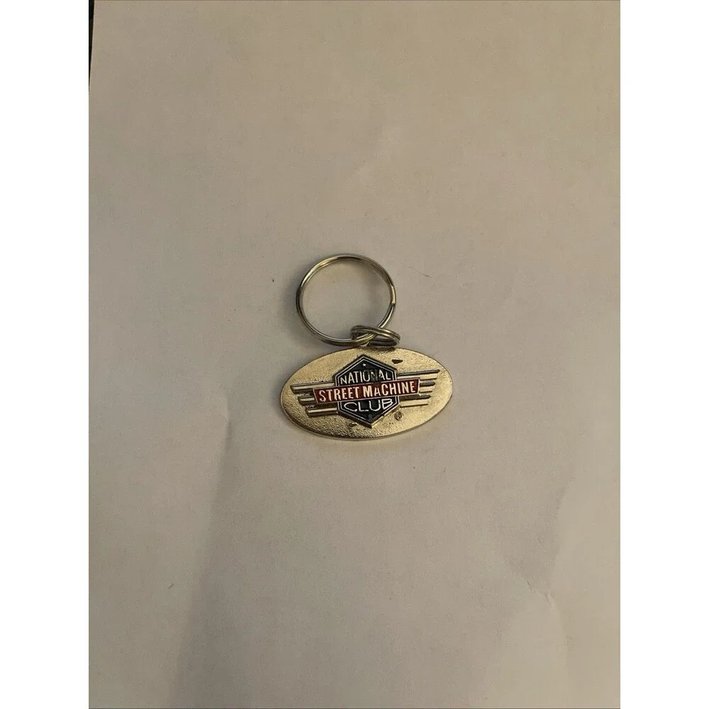 National Street Machine Club Life Member Key Chain